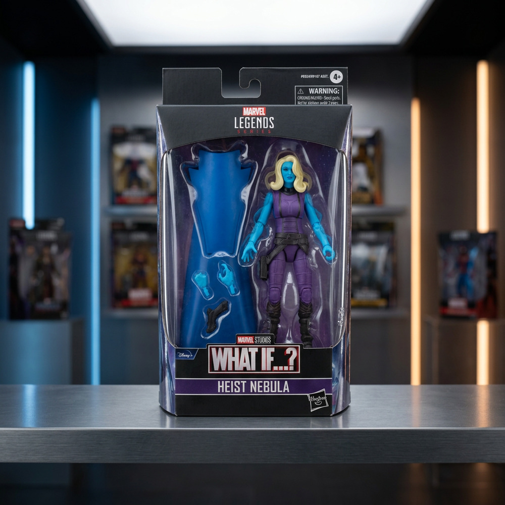 NIB Marvel Legends Heist Nebula 6" Action Figure Set (F0334)